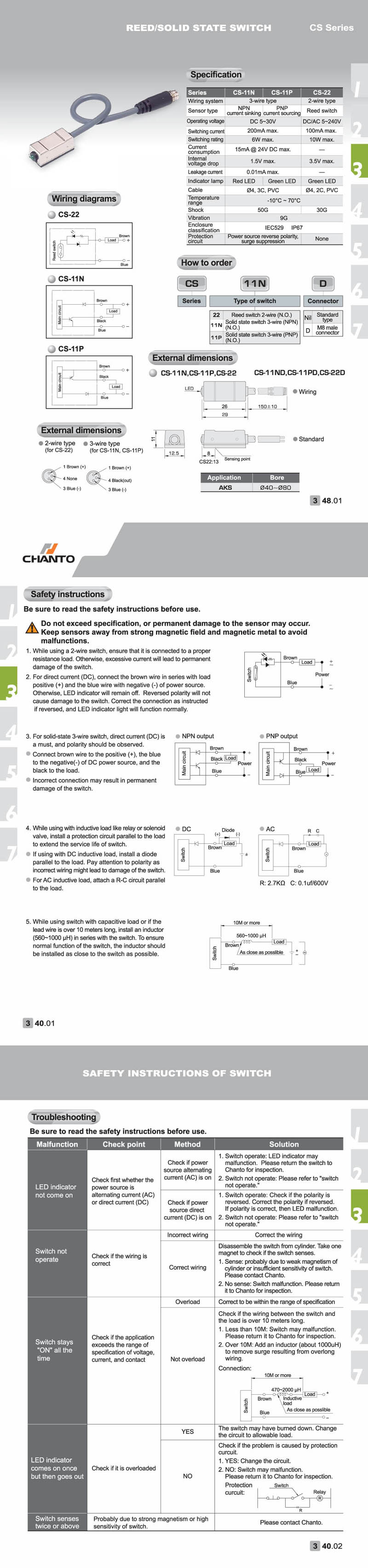 CS Reed / Solid State Switch